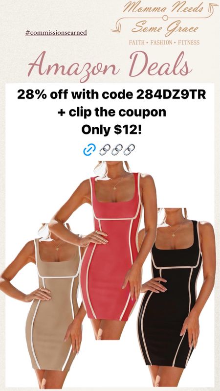 Bodycon dress on promo for under $15!

#LTKFindsUnder50 #LTKSaleAlert #LTKSeasonal