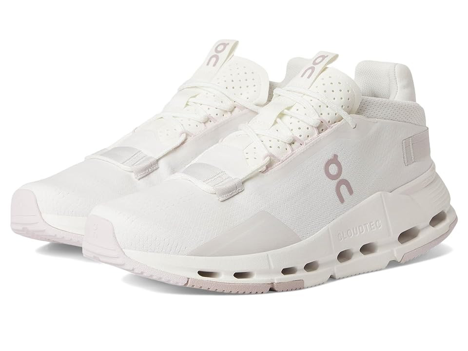 On Cloudnova 2 Women's Shoes White/Orchid : 5.5 M, Synthetic | Zappos