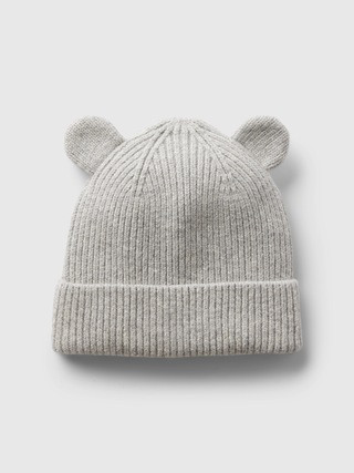 babyGap CashSoft Bear Beanie | Gap (US)