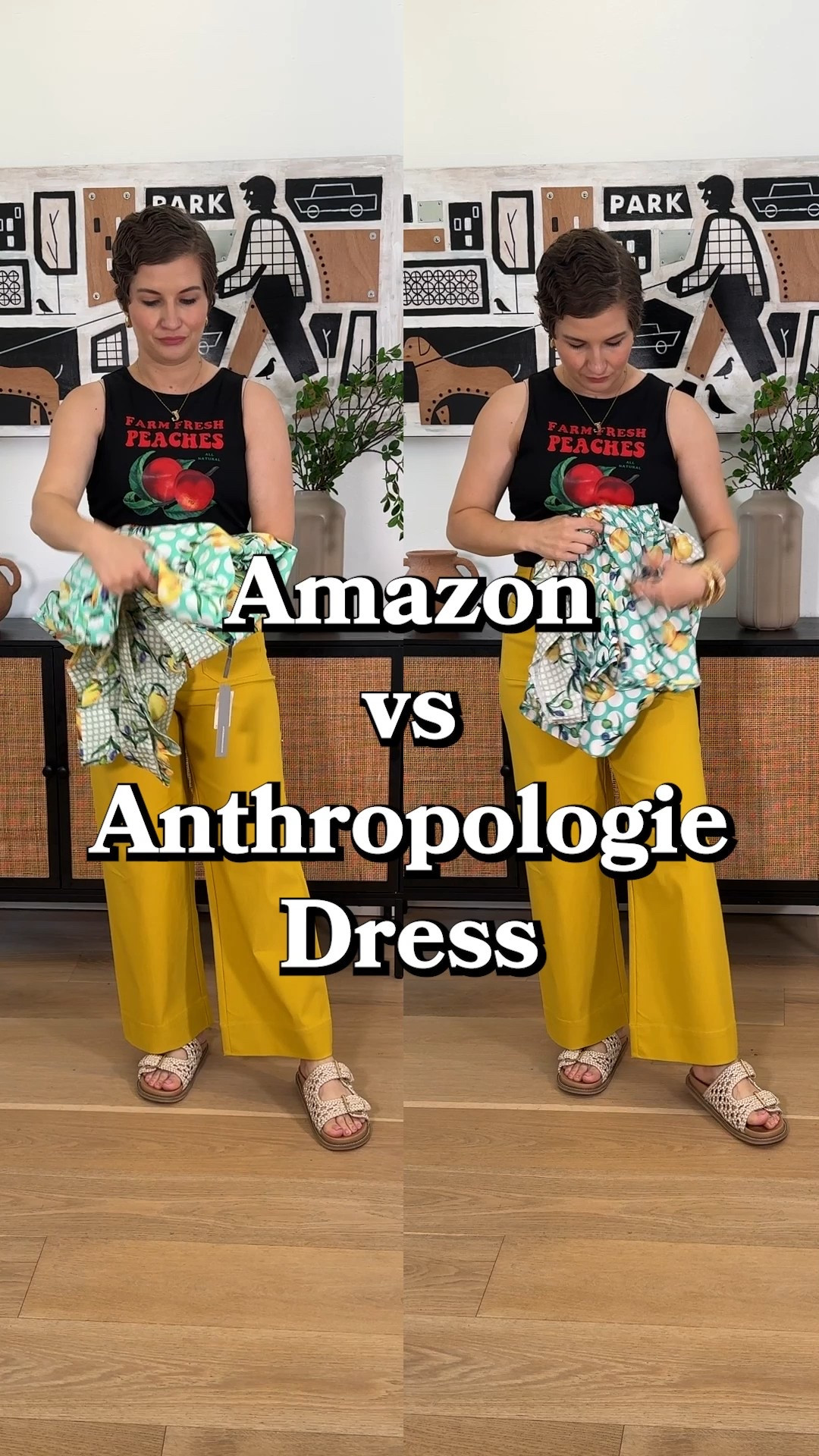 Amazon vs Anthropologie dress 

#LTKStyleTip #LTKSaleAlert #LTKSeasonal