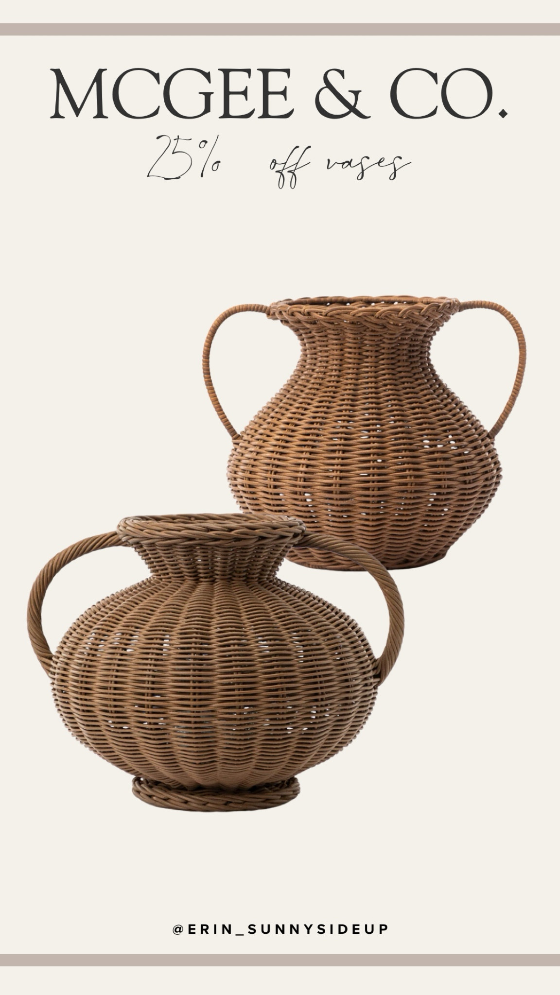 These McGee & Co. vases are on sale for 25% off this weekend! Definitely snagging these on sale!! 

#LTKHome #LTKStyleTip #LTKFallSale