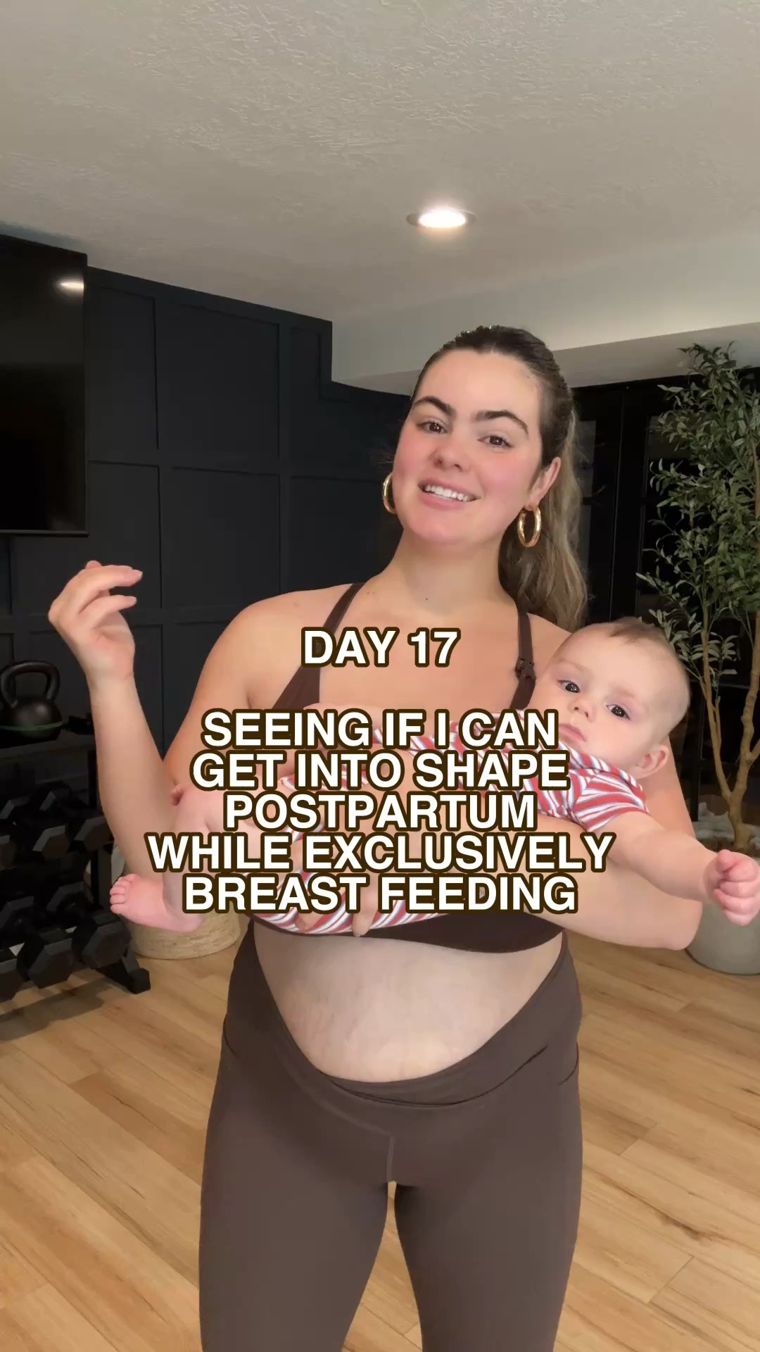 Postpartum workout fit from Amazon! I’m wearing a medium in the leggings but I should’ve done a large, tts in leggings! Wearing a large in the bra!

#LTKfitnessgoals #LTKmomlife #LTKMidsize