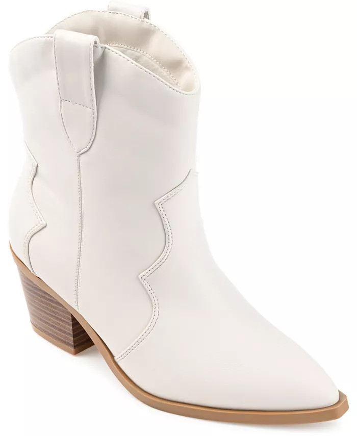Journee Collection Women's Becker Western Bootie & Reviews - Booties - Shoes - Macy's | Macys (US)