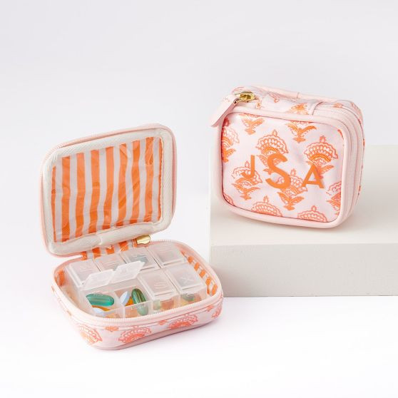 Clear Coated Travel Pill Organizer | Mark and Graham