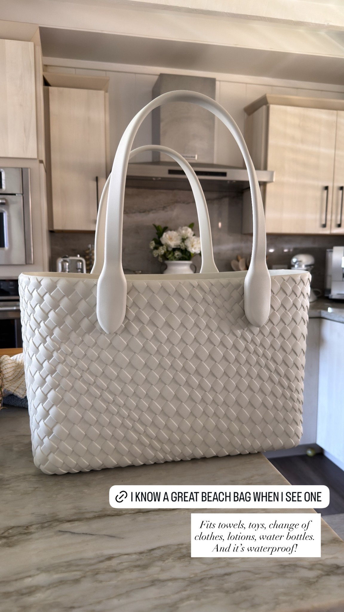 Such a great beach bag , under $40, and so so practical and spacious! 

#LTKSeasonal #LTKmomlife #LTKTravel