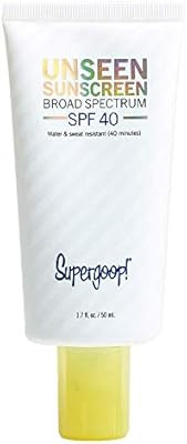 Supergoop! Unseen Sunscreen SPF 40, 1.7 oz - Oil-Free, Weightless & Invisible Broad Spectrum Face... | Amazon (US)