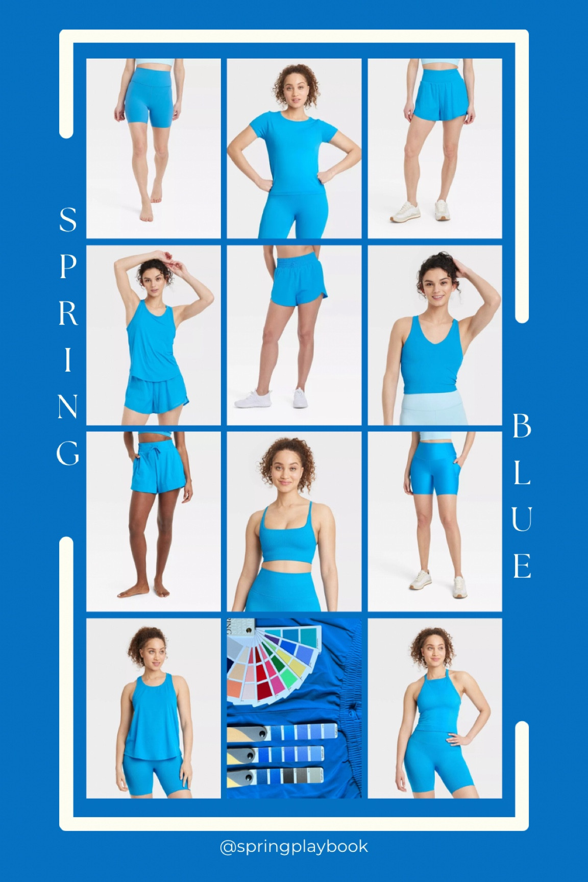 Target All In Motion blue for all Springs. I’m very excited about this color! It’s bright and bold but softer than a royal. 

#createdcolorful #createdcolorfulspring #hocspring #tcispring #pcaspring #lightspring #warmspring #truespring #brightspring #clearspring #paintboxspring #bluespring

#LTKActive #LTKSaleAlert #LTKFitness