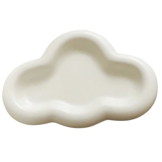 Ceramic Dinner Plate Decor Cloud Tray Key For Entryway Table Watch Holder Home Decoration Jewelry... | Walmart (US)