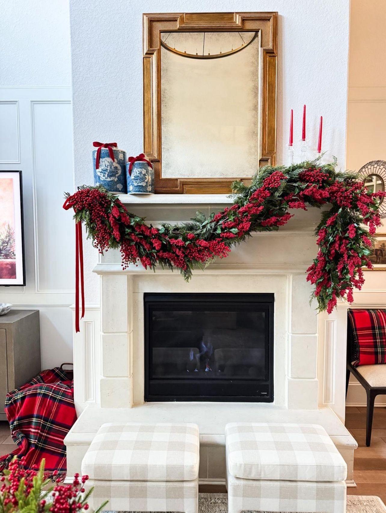 Classic Christmas mantel: rich berries, red ribbons, and timeless tartan creating warm holiday charm
!
Follow me at @miriamobrien_ on IG and TikTok! 

#AmazonChristmas #AmazonHolidayDecor #AmazonHomeDecor #RLChristmas

#LTKOver40 #LTKSeasonal #LTKHoliday

#LTKOver40 #LTKHome #LTKHoliday

#LTKHome #LTKOver40 #LTKHoliday