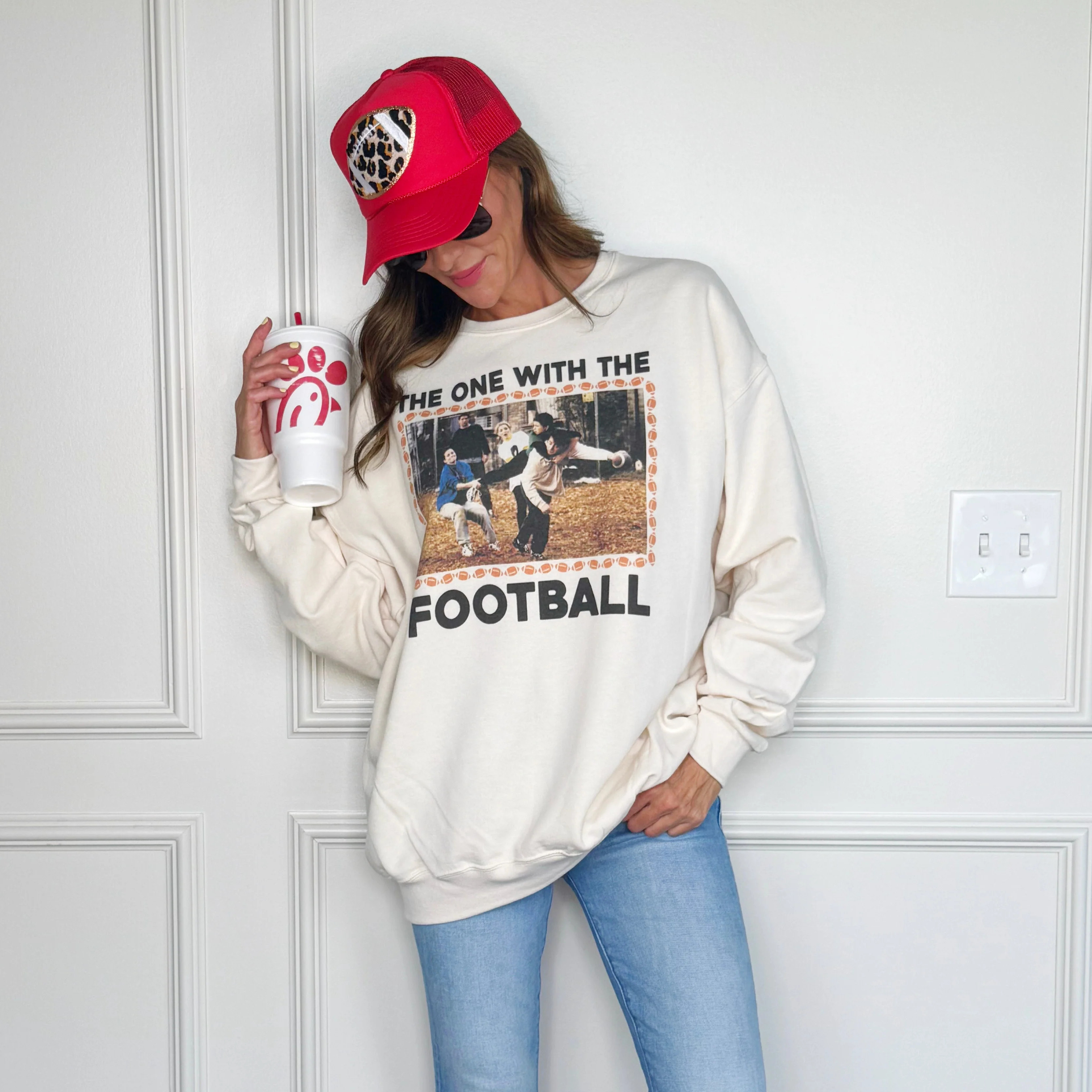 The One With The Football Sweatshirt | Poppy & Pine