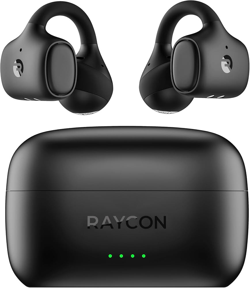 Raycon Everyday Clip On Earbuds - Open Ear Headphones, Lightweight Wireless Earbuds Bluetooth, Sw... | Amazon (US)