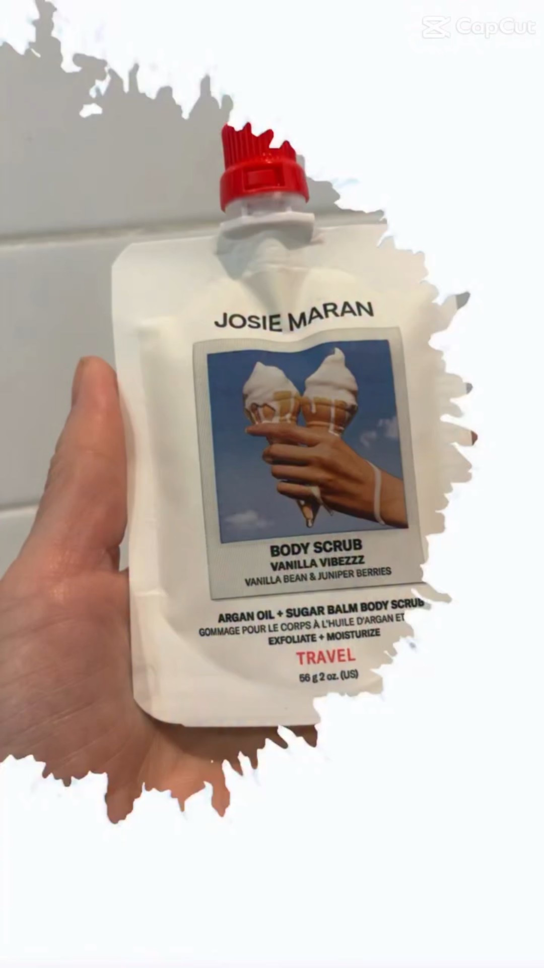 I love a good body scrub and this one did not disappoint.  This is the Vanilla Vibezz body scrub. 
This travel size is the best way to try it out before going big.  It is very easy to dispense from the little bag. I love the vanilla scent its perfect without being too sweet. The scrub lightly exfoliates with a nice consistency plus the argan oil moisturizes without being greasy or oily. I also love that this is made with clean ingredients no harsh chemicals. It rinses off well and leaves your skin soft.


#LTKFindsUnder50 #LTKTravel #LTKBeauty