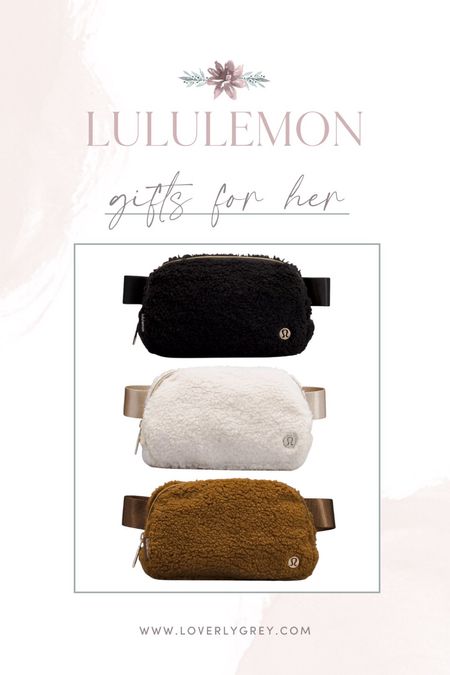 Lululemon belt bags are still in stock! The perfect gift for her 👏 #loverlygrey

#LTKunder100 #LTKGiftGuide #LTKHoliday