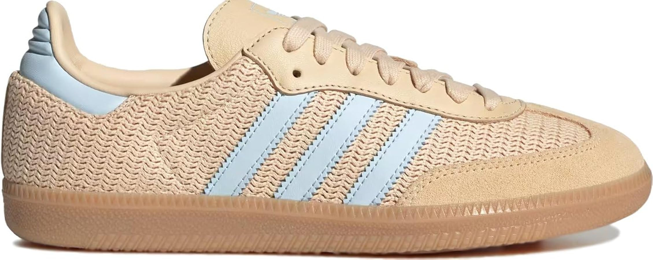 adidas Samba OG Womens Sneaker (Sanda Strata Sky Tint, 7) | Amazon (US)