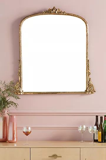 Gleaming Primrose Mirror | Anthropologie (US)