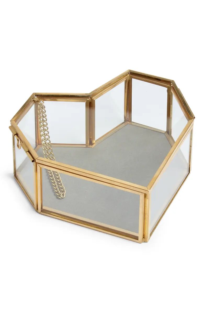 Nordstrom Heart Glass Jewelry Box | Nordstrom | Nordstrom