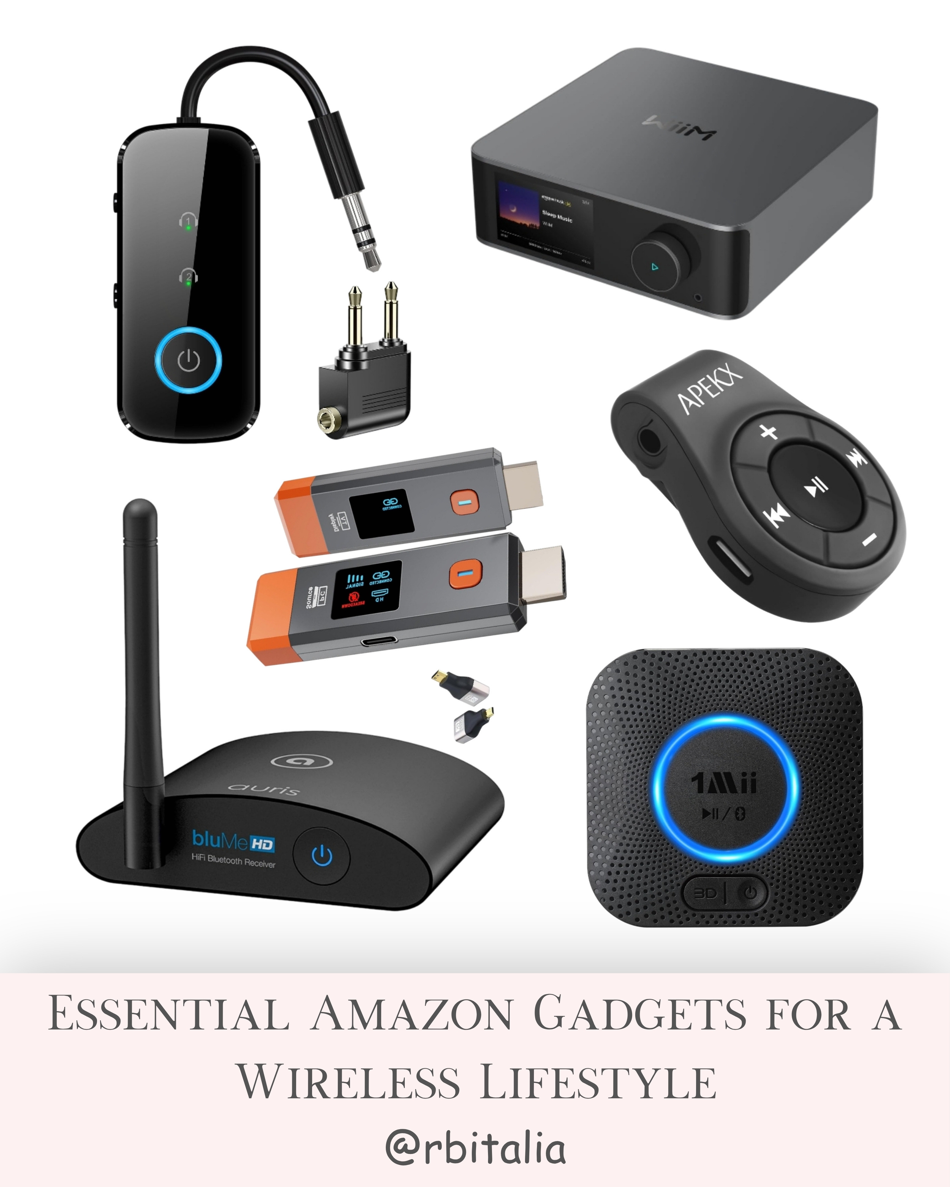 Simplify your setup with these essential Amazon gadgets designed for a seamless wireless lifestyle. From efficient charging to smart connectivity, these top-rated finds are absolute game changers for your daily routine. Click the link in bio to shop these wireless essentials! #AmazonGadgets #WirelessLife #TechMustHaves 

 #LTKdayinmylife #LTKU #LTKSaleAlert
