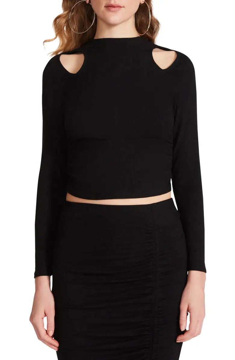 In the Cut Long Sleeve Cutout Top | Nordstrom