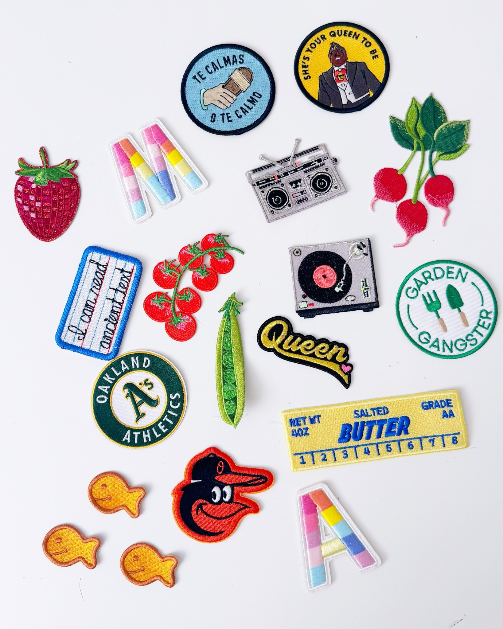 My favorite embroidered patches!