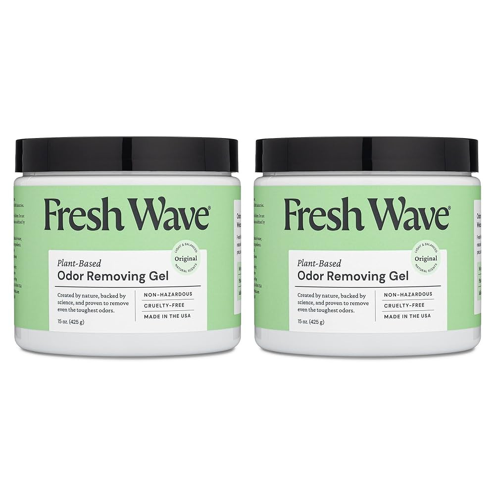 Fresh Wave Odor Removing Gel, 15 oz., Pack of 2 - Odor Absorbers for Home, Safer Odor Relief, Nat... | Amazon (US)