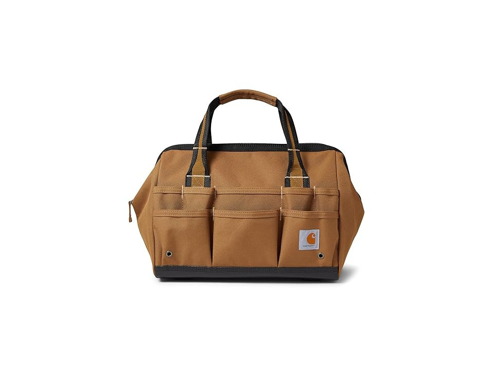 Carhartt 14 Twenty-Five-Pocket Heavyweight Tool Bag (Carhartt Brown) Handbags | Zappos