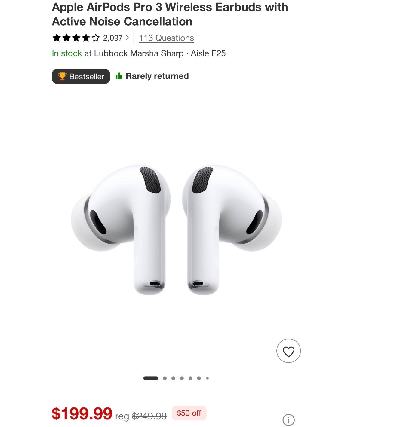 ON SALE NOW @Target #targetpartner #appleairpods3

#LTKSaleAlert