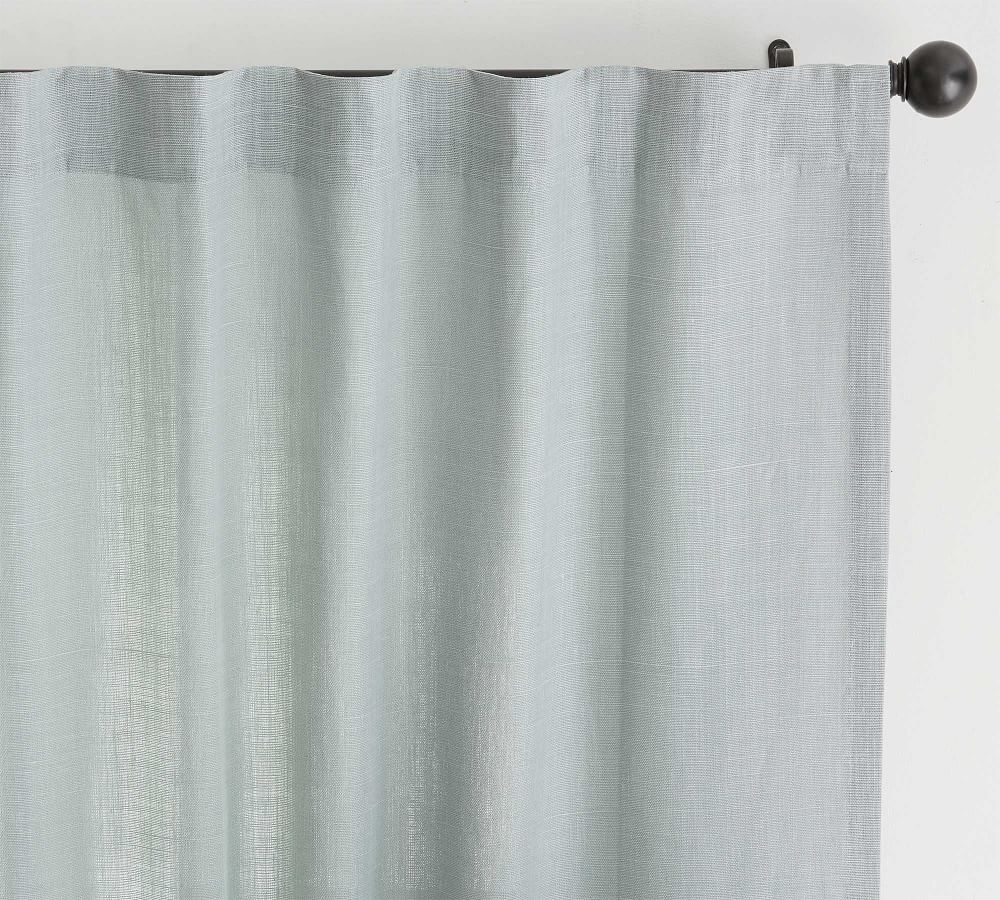 Belgian Linen Curtain Made with Libeco™ | Pottery Barn (US)
