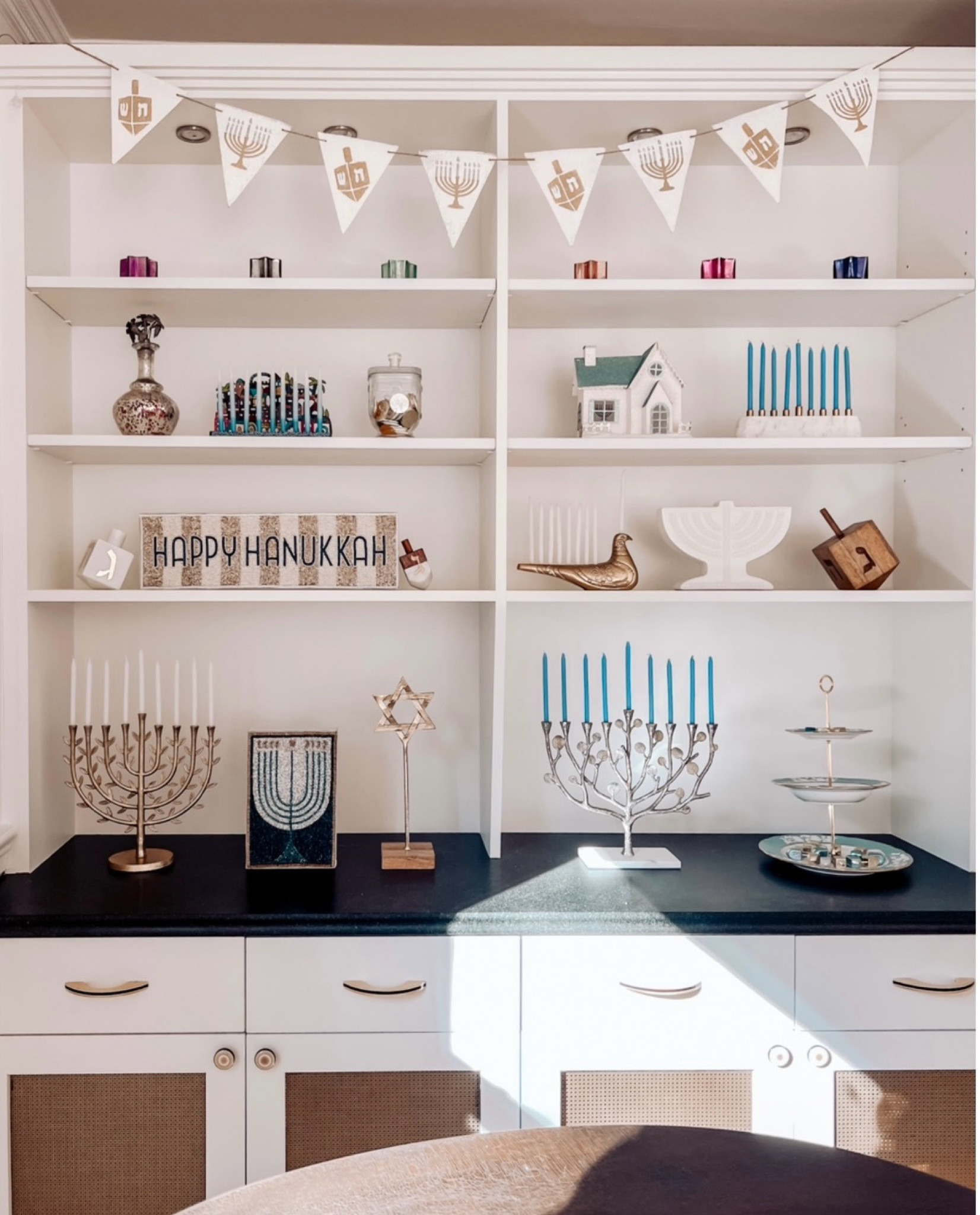 Some of my favorite Hanukkah decor finds! 