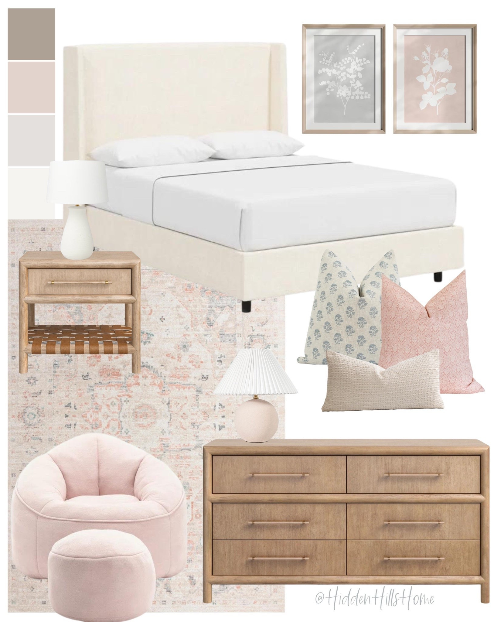 Girls bedroom mood board, pink girls room design ideas, teen girls bedroom mood board, girls room design #teen #pink

#LTKSaleAlert #LTKHome #LTKKids