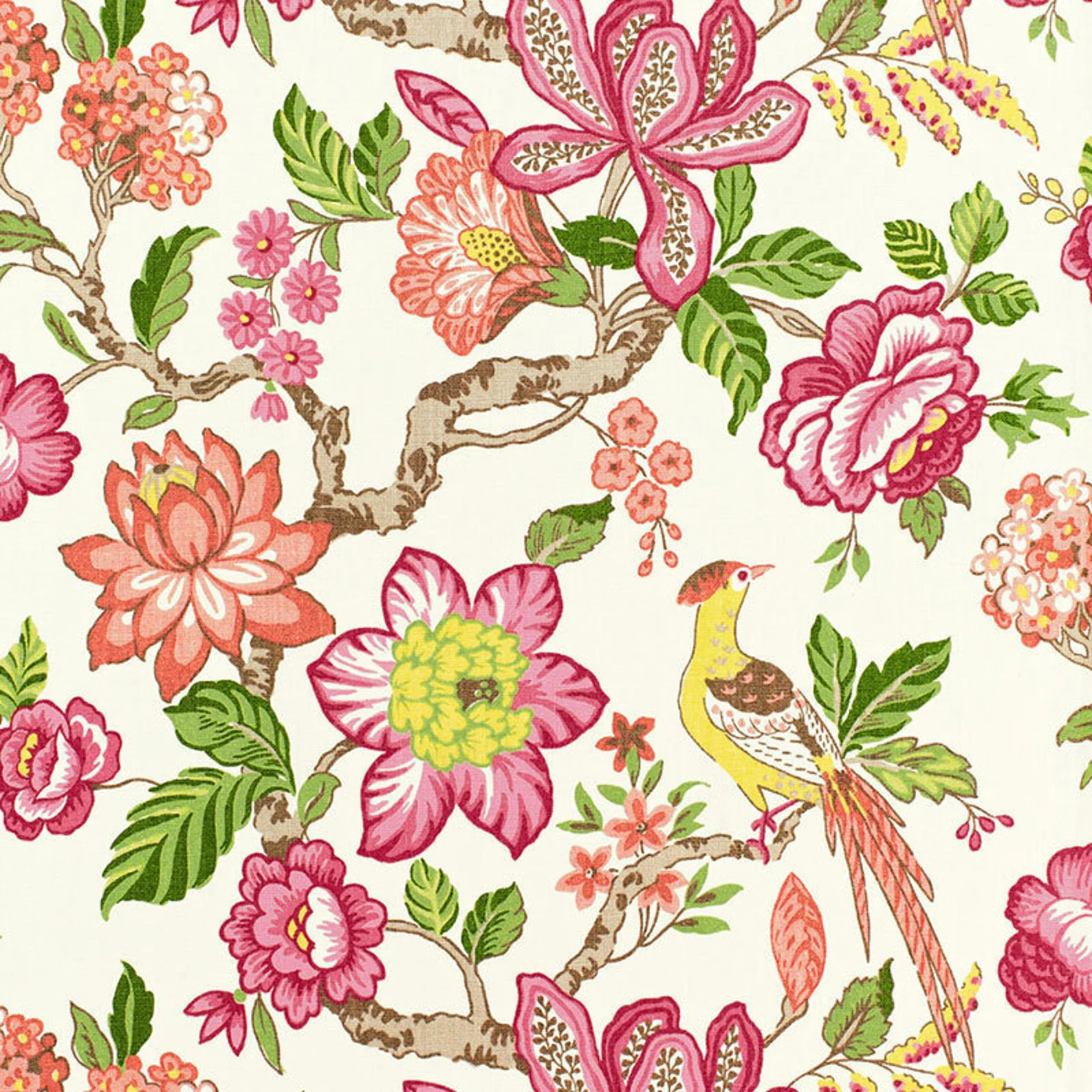 Schumacher Huntington Gardens Multi Pillow Cover - Pink Floral Schumacher Pillow -  Timothy Corri... | Etsy (US)