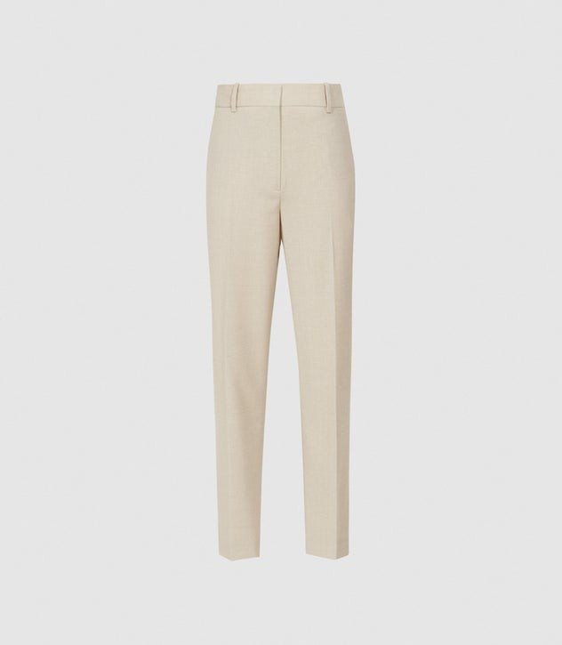 WOOL BLEND TAILORED TROUSERS | Reiss (UK)