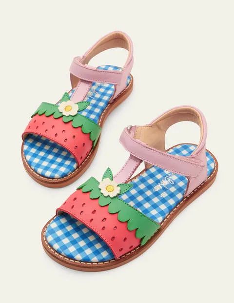 Leather Padded Sandals | Boden (US)