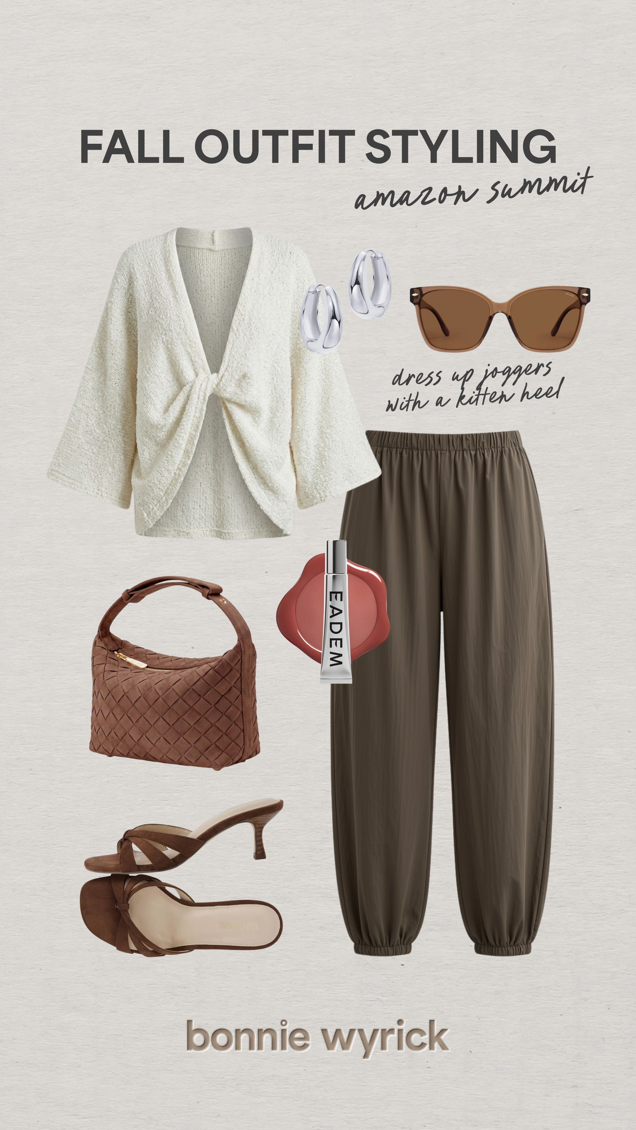 Picking out a few outfits for the Amazon Summit next week, love these joggers I found! Wear them on travel day or dress them up with a kitten heel!

Amazon fashion, Amazon finds, Amazon creator summit, mid size ootd, mid size outfit ideas, mid size Amazon outfits

#LTKootd #LTKMidsize
