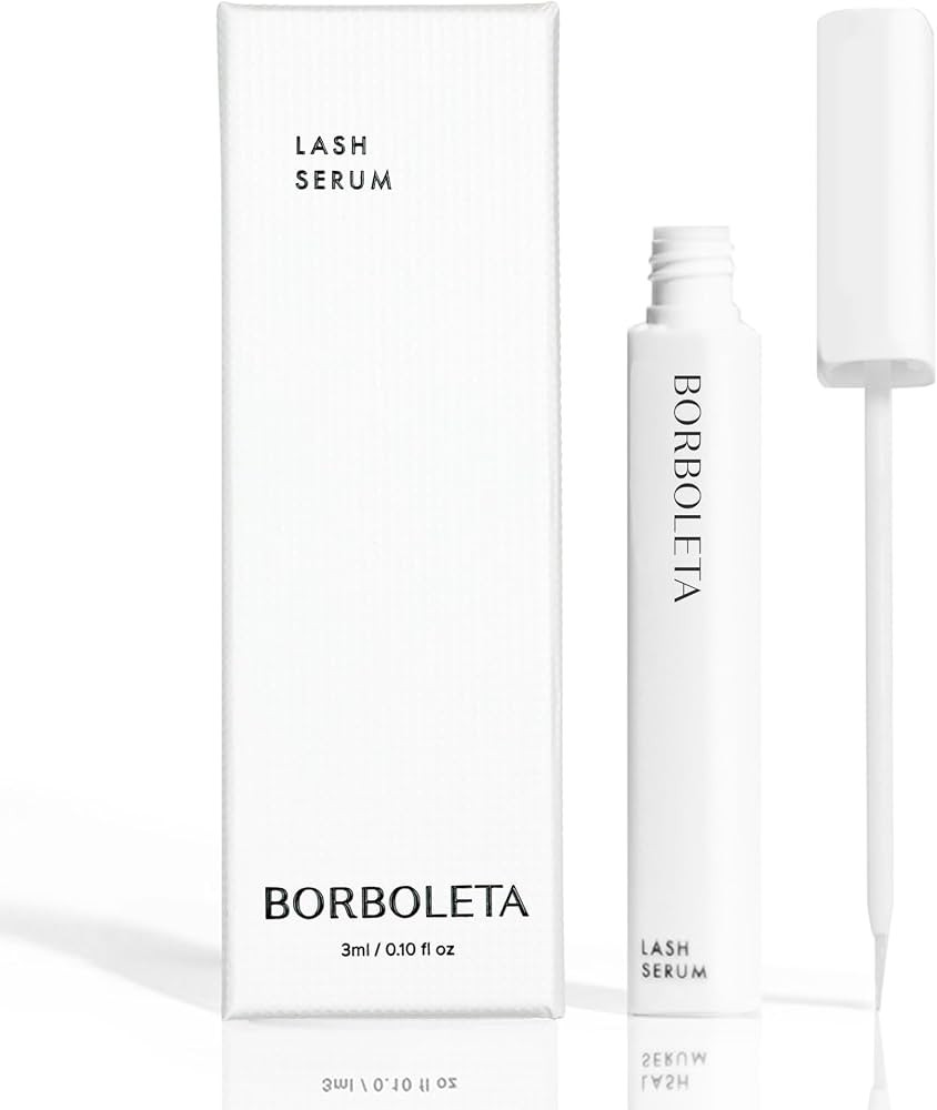 Borboleta Lash Serum, Eyelash Serum for Longer, Thicker, and Fuller Looking Natural Eyelashes, (F... | Amazon (US)