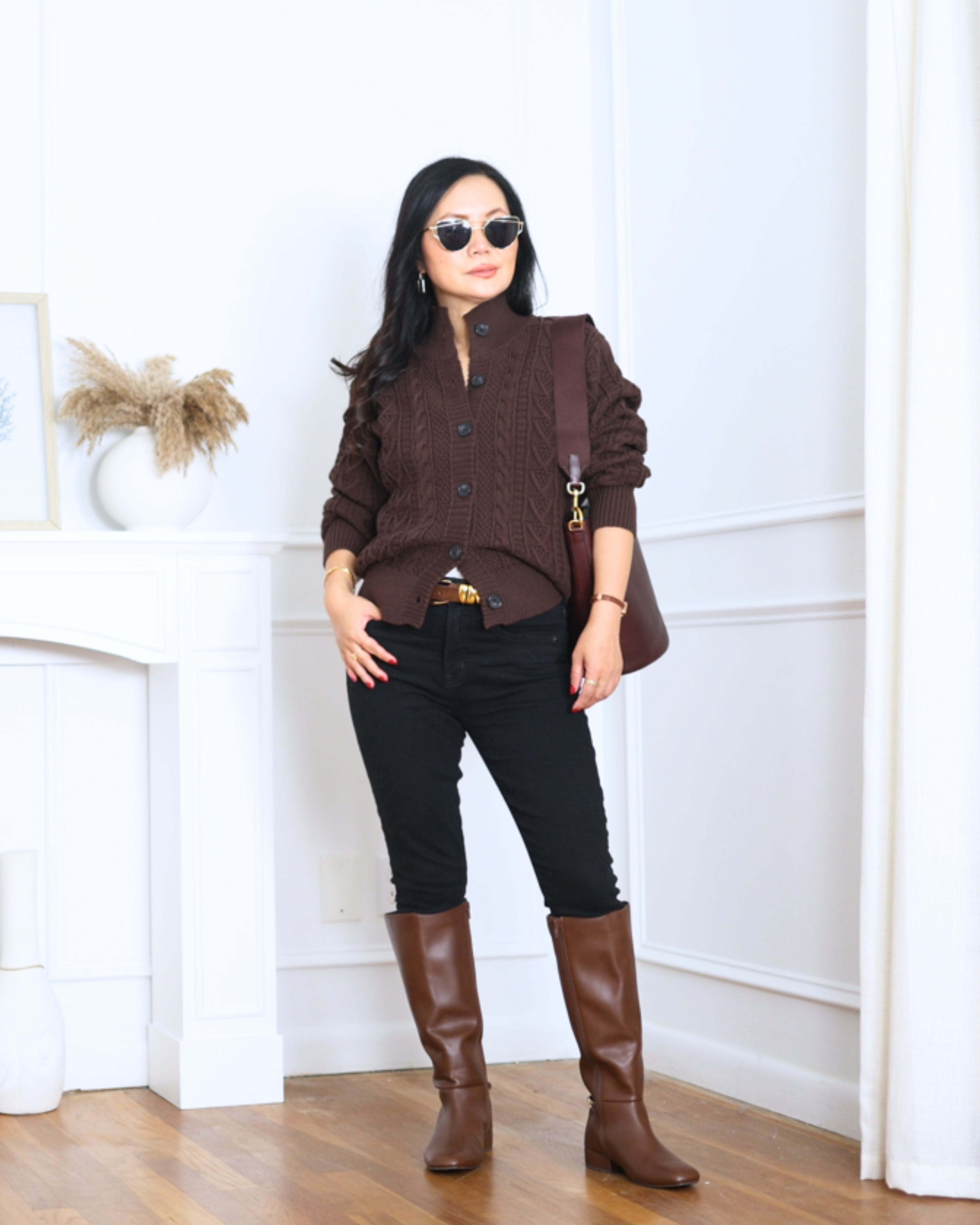 I’ve been reaching for this SCENARIO sweater from Walmart nonstop. The fit is so flattering and it’s one of those pieces that goes with practically everything. I’m wearing size xs. Pairing with this Straight leg jeans. 

 #LTKSeasonal #LTKOver40 #LTKPetite