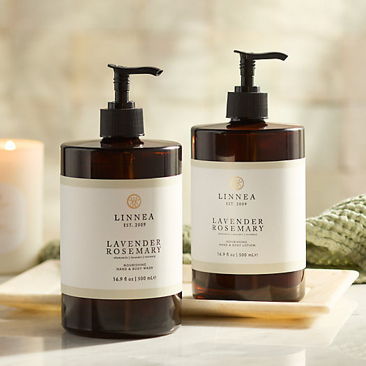 Linnea Lavender Rosemary Hand + Body Lotion | Terrain