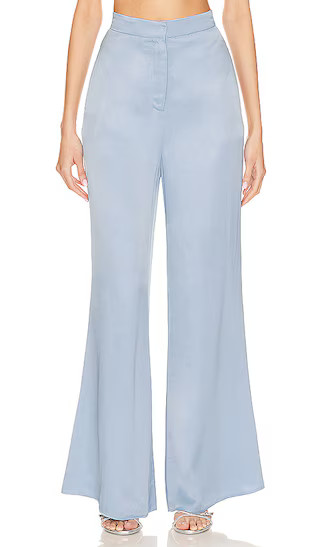 Kassiani Trouser in Dusty Blue | Revolve Clothing (Global)