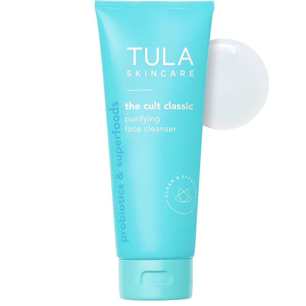 TULA Skin Care Cult Classic Purifying Face Cleanser - Gentle and Effective Face Wash, Makeup Remo... | Amazon (US)