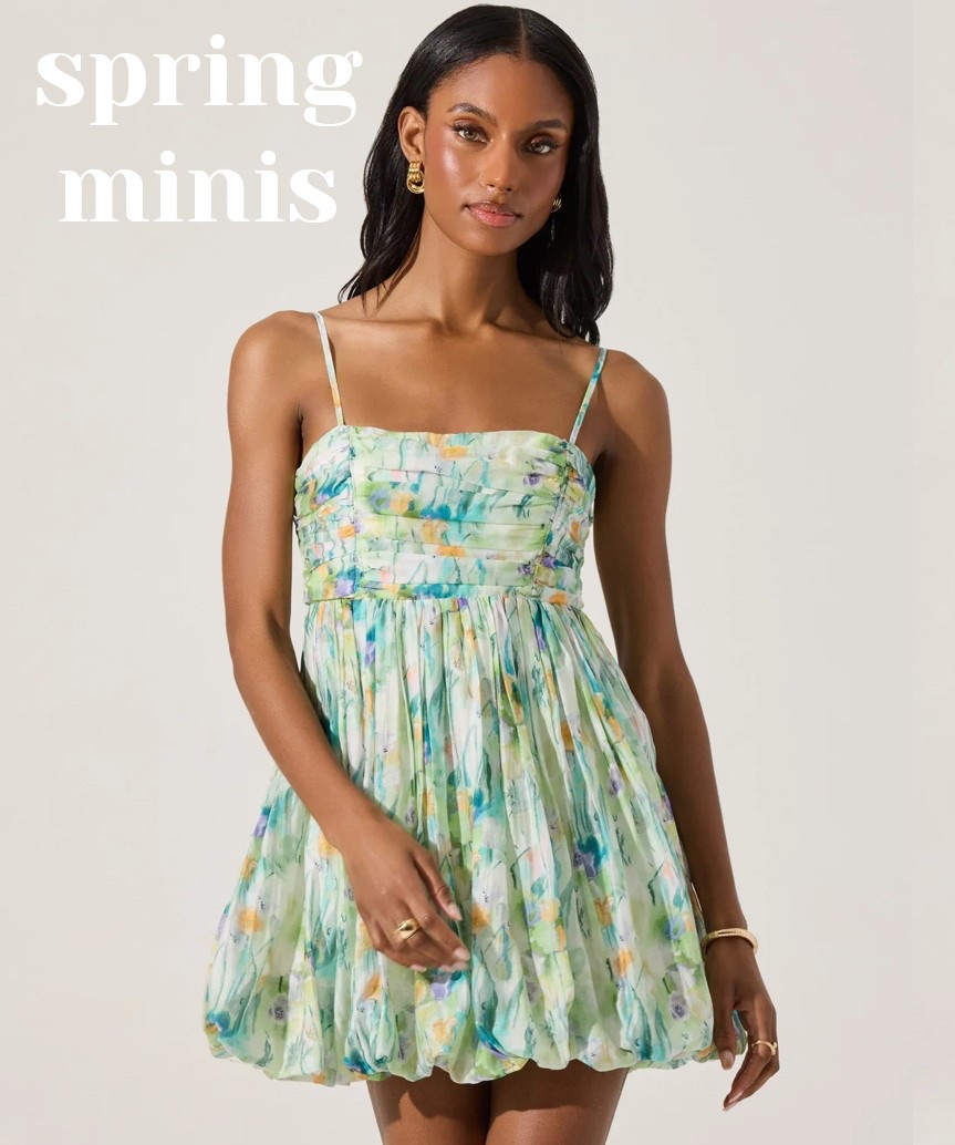 spring mini dresses! 💚🌷🌿🦋

#LTKWedding #LTKSeasonal #LTKParties