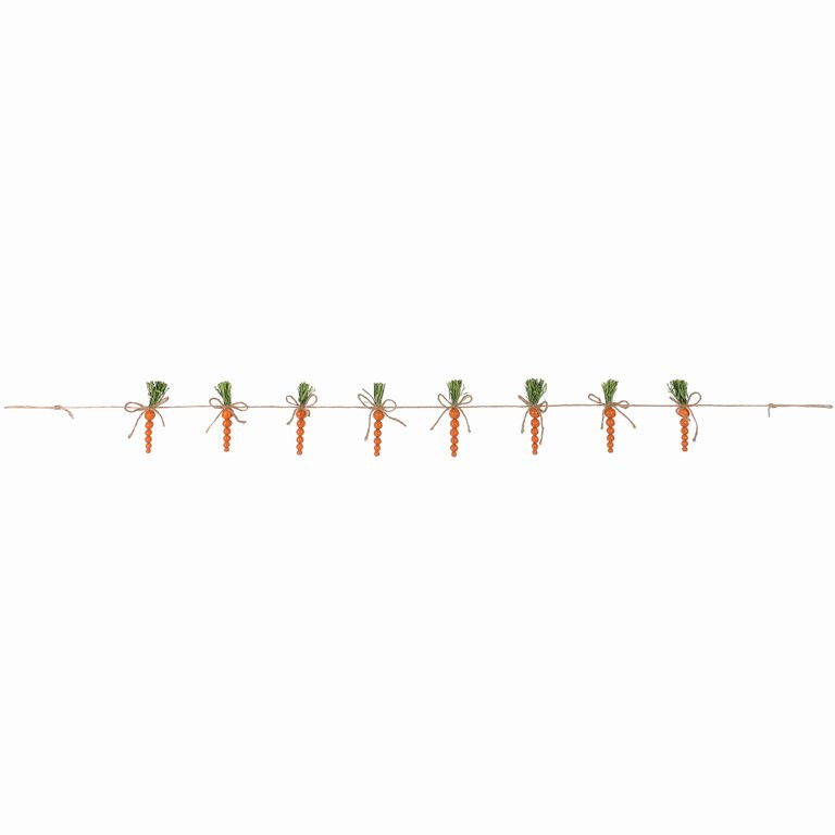Way To Celebrate Easter Carrot Bead Garland, 6' | Walmart (US)