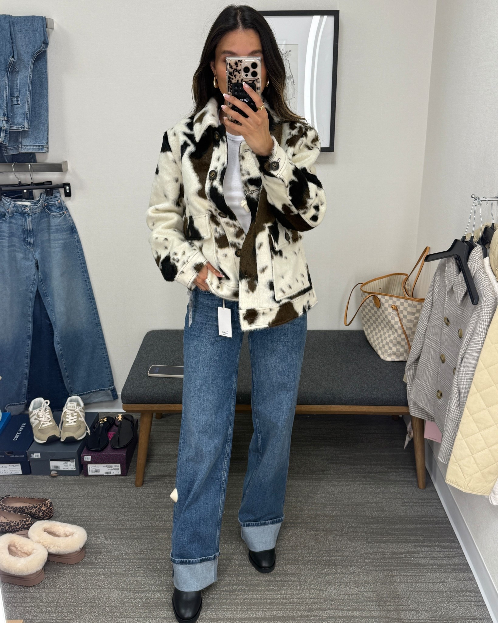 Shop my Nsale outfit! Wearing size Small in top, size Medium in jacket, size 25 in jeans and size 8 in boots! Xo!

#LTKFindsUnder100 #LTKFindsUnder50 #LTKSaleAlert