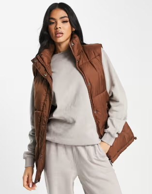 ASOS 4505 performance vest in brown | ASOS (Global)