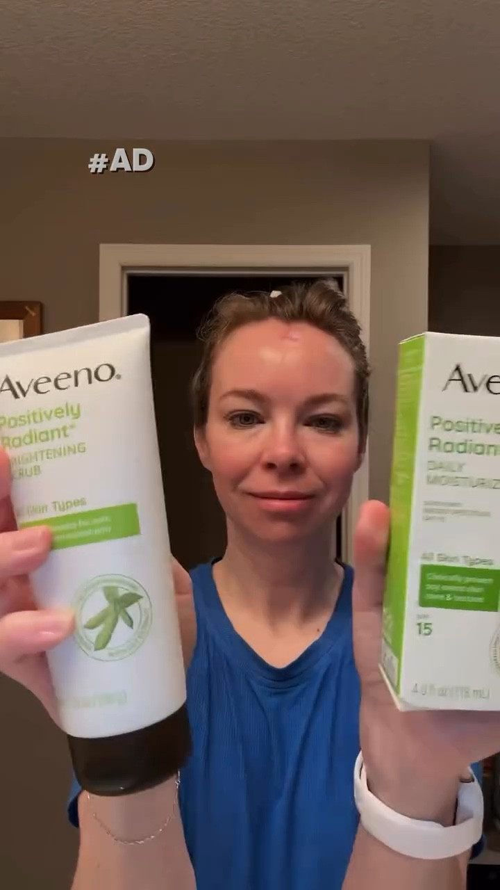#ad quick skincare reset lately ✨

I’ve been using the Aveeno Positively Radiant Scrub to gently exfoliate and the Positively Radiant Moisturizer SPF 15 to finish my routine before heading out the door. Simple, quick, and easy for everyday mornings.

Good time to grab them too, because you can get $4.00 back when buying any 1 AVEENO® Positively Radiant product from 3/20–4/1 on Ibotta.

Save now at Walmart through Ibotta.

#ad @aveenous @walmart @aveenous