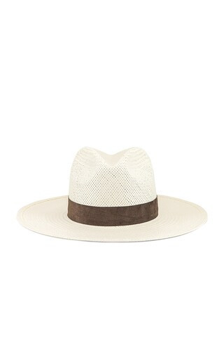 Janessa Leone Marcell Packable Hat in White | FWRD 