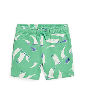 Toddler and Little Boys Sailboat-Print French Terry Short | Macy's