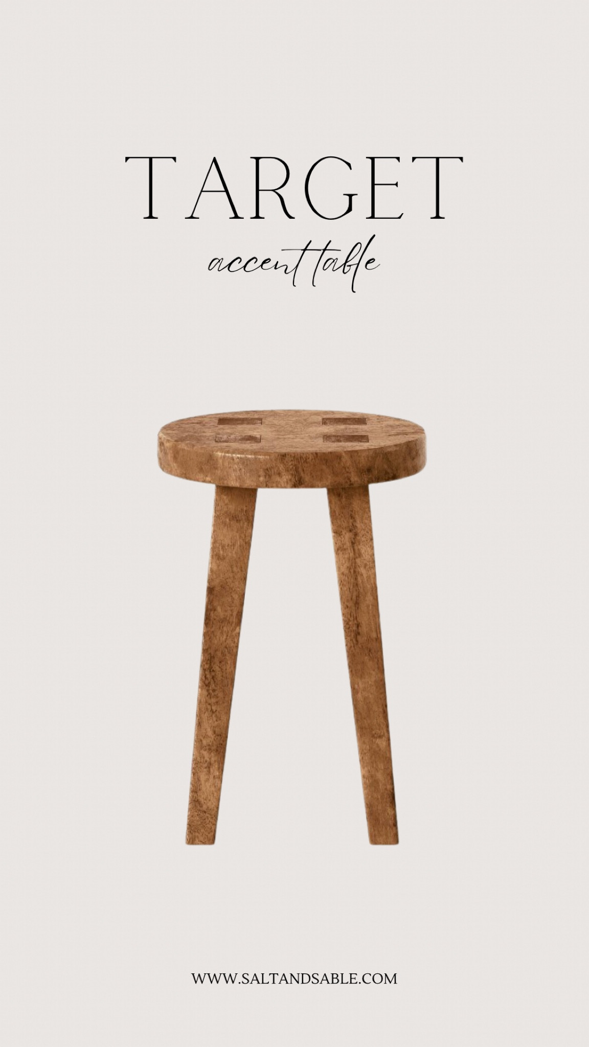 This accent table is perfect for a plant, books, or as an end table beside your couch. 


Target finds
Target home finds 
Modern organic
Wooden table 



#LTKstyletip #LTKunder100 #LTKhome