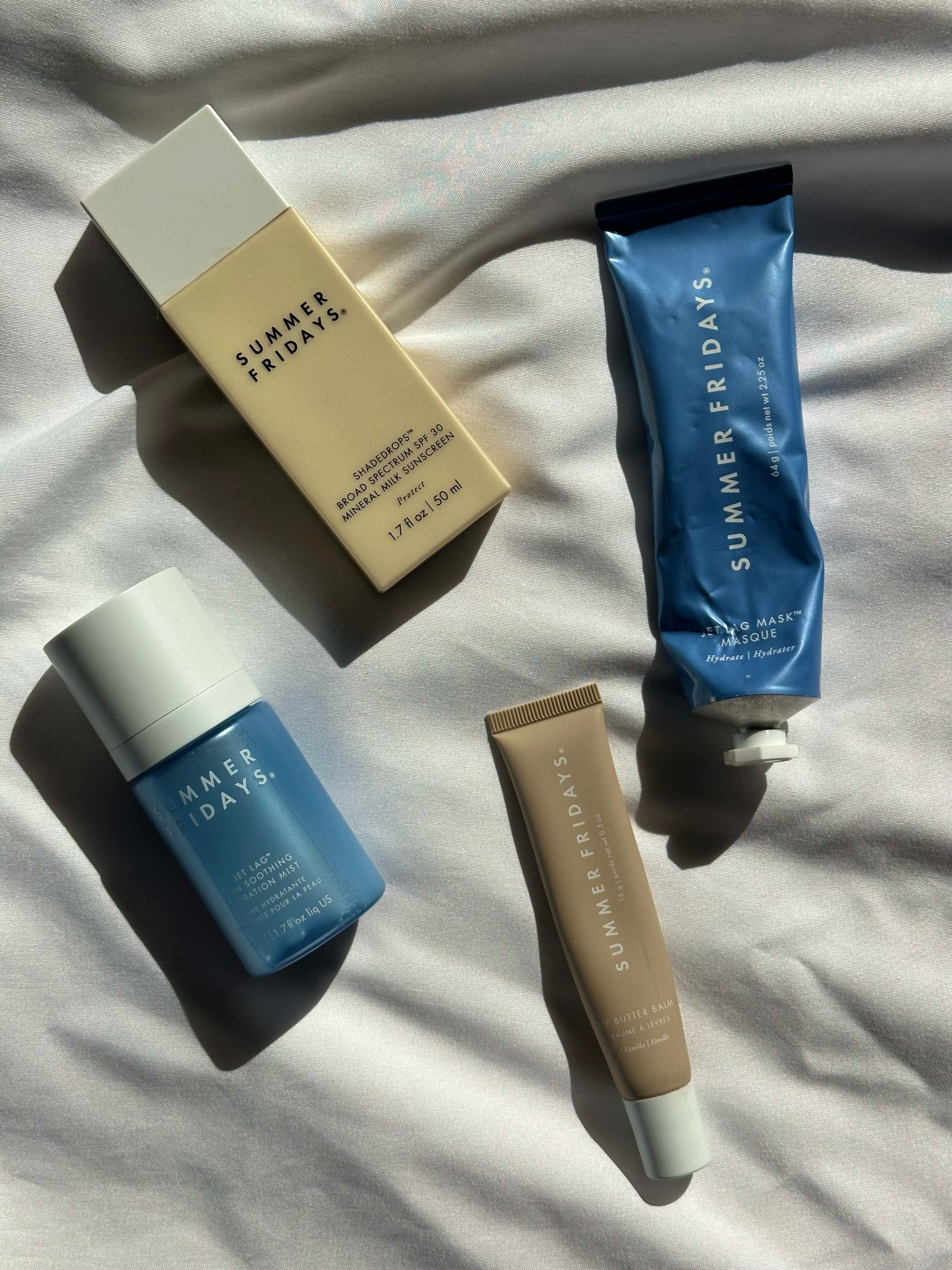 20% OFF ALL SUMMER FRIDAYS! USE CODE: BDAY Here are some of my top recommendations that I love: If I had to choose two I would definitely go with the jet lag mask hydrator, and the milk mineral sunscreen💙 I say this because they are my favorite moisturizer and sunscreen on the market!! The lip butter bomb is a classic as well! While the skin smoothing mist is a new try for me but super refreshing if you’re looking to try something new :)

#LTKSaleAlert #LTKBeauty #LTKSpringSale