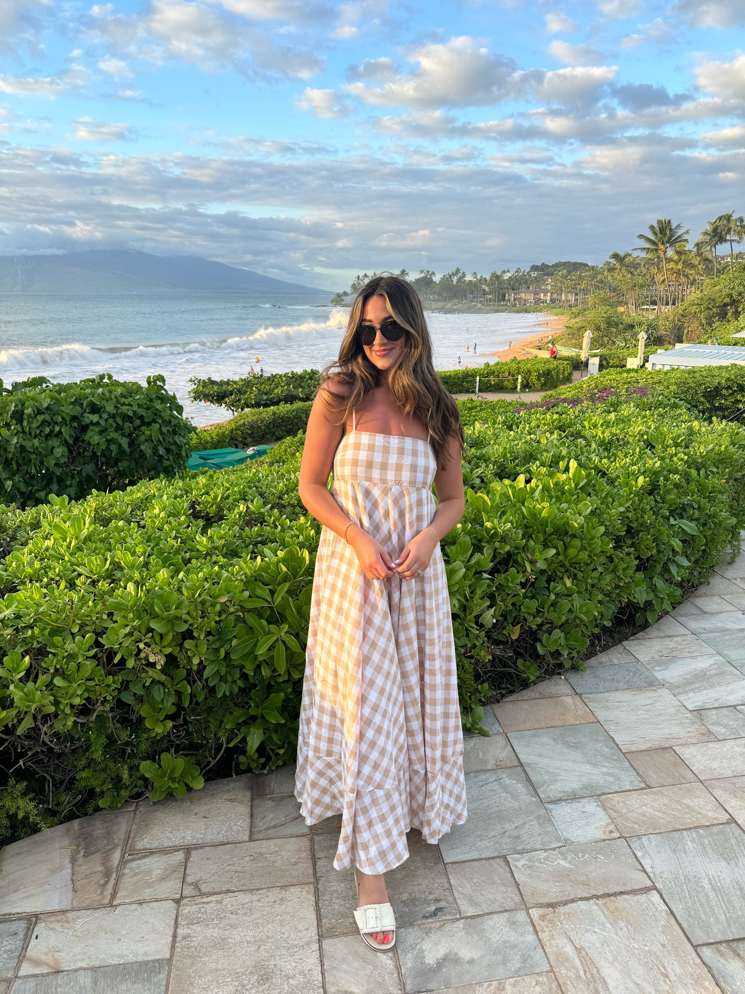 The cutest gingham dress! Perfect for summer & vacation ! 