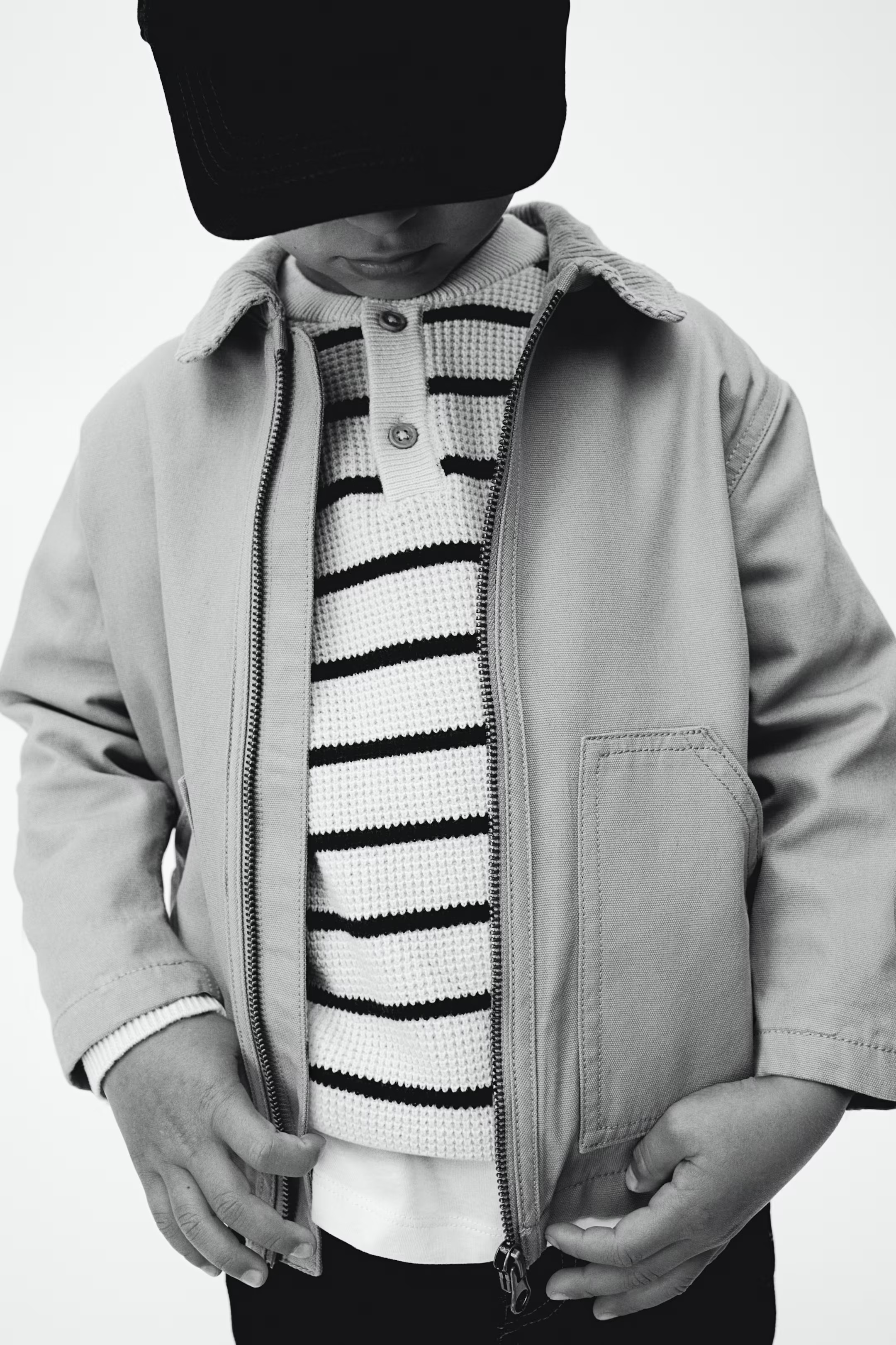 Waffle-knit Henley Sweater | H&M (US + CA)