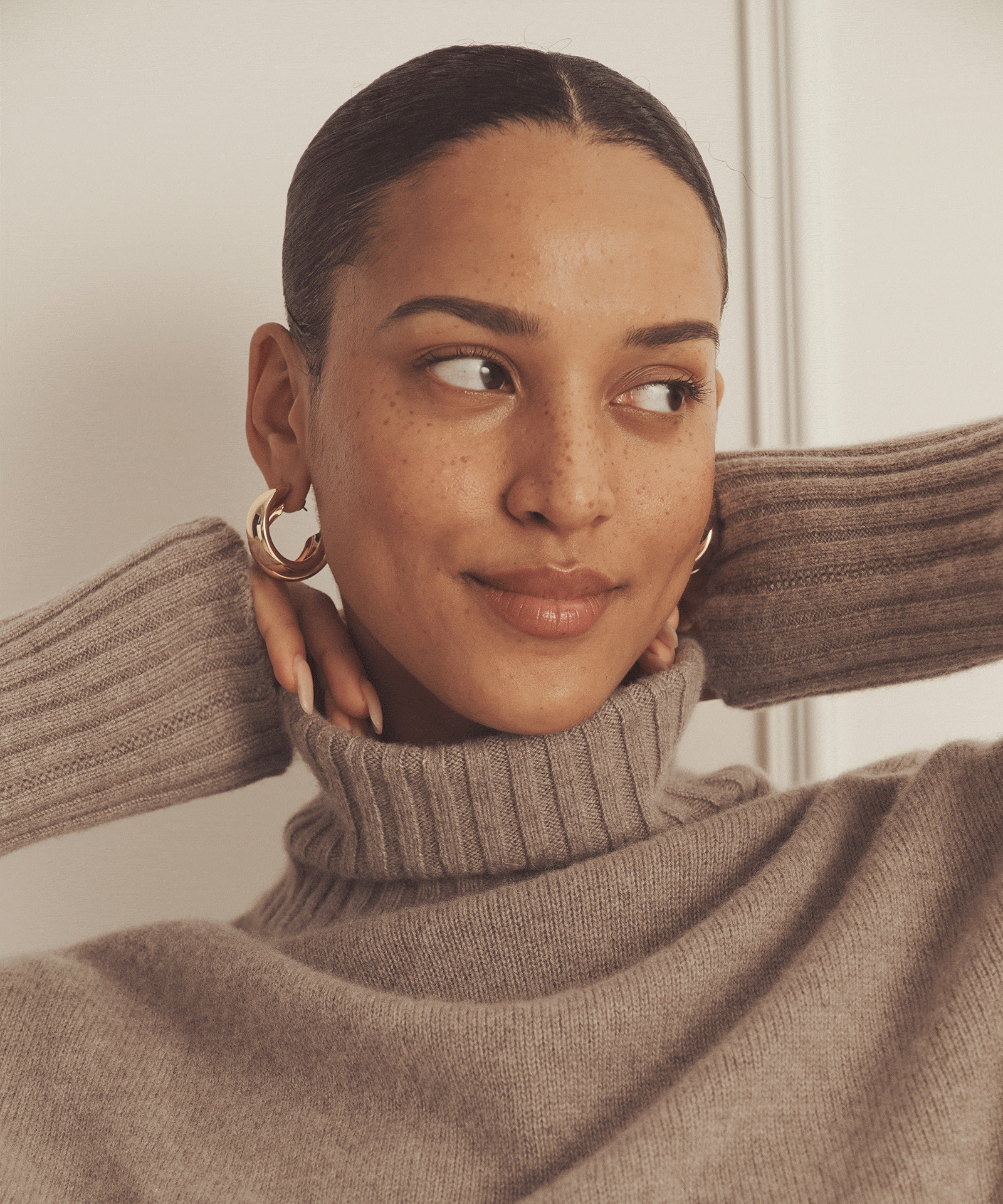 Luxe Cashmere Turtleneck Tunic | NAADAM